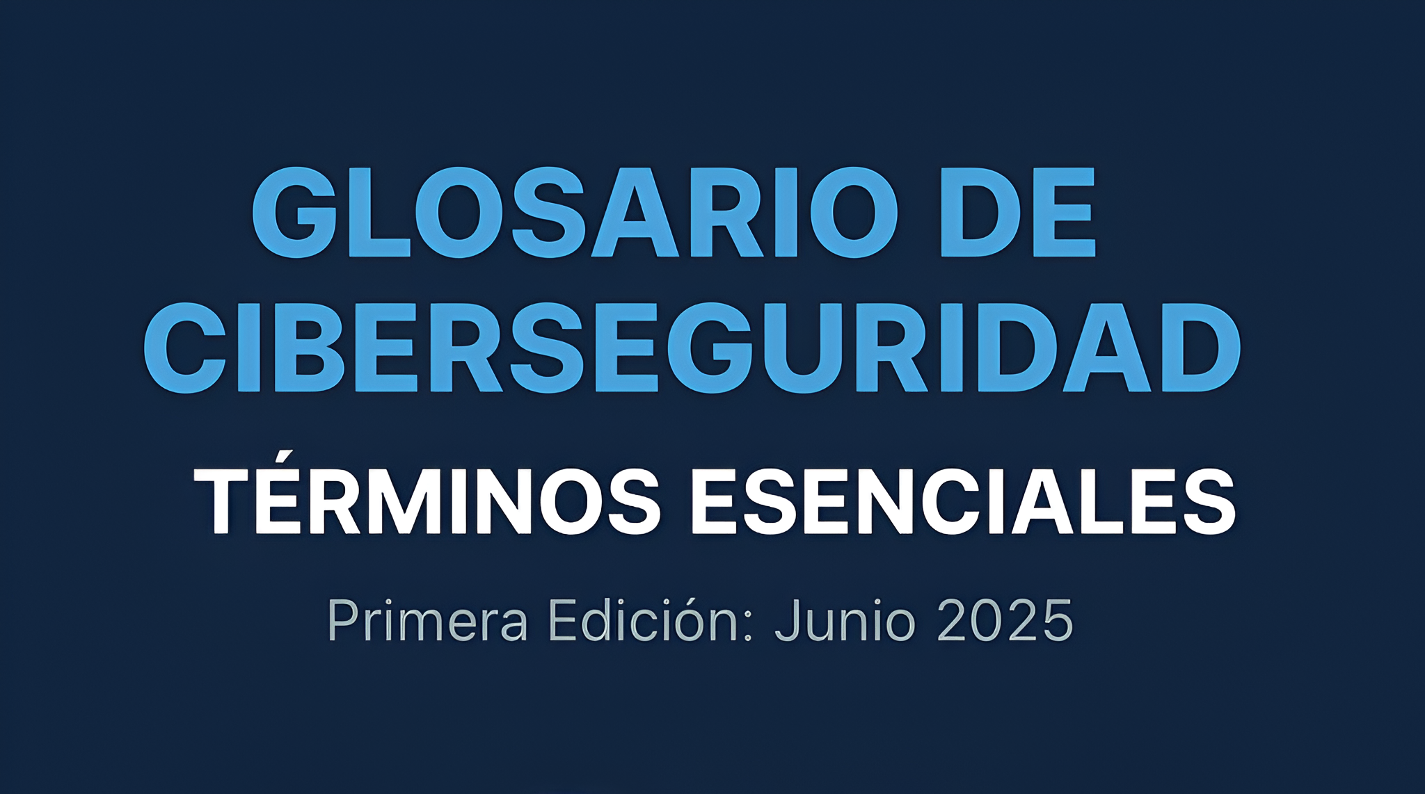 Libro Glosario de Ciberseguridad